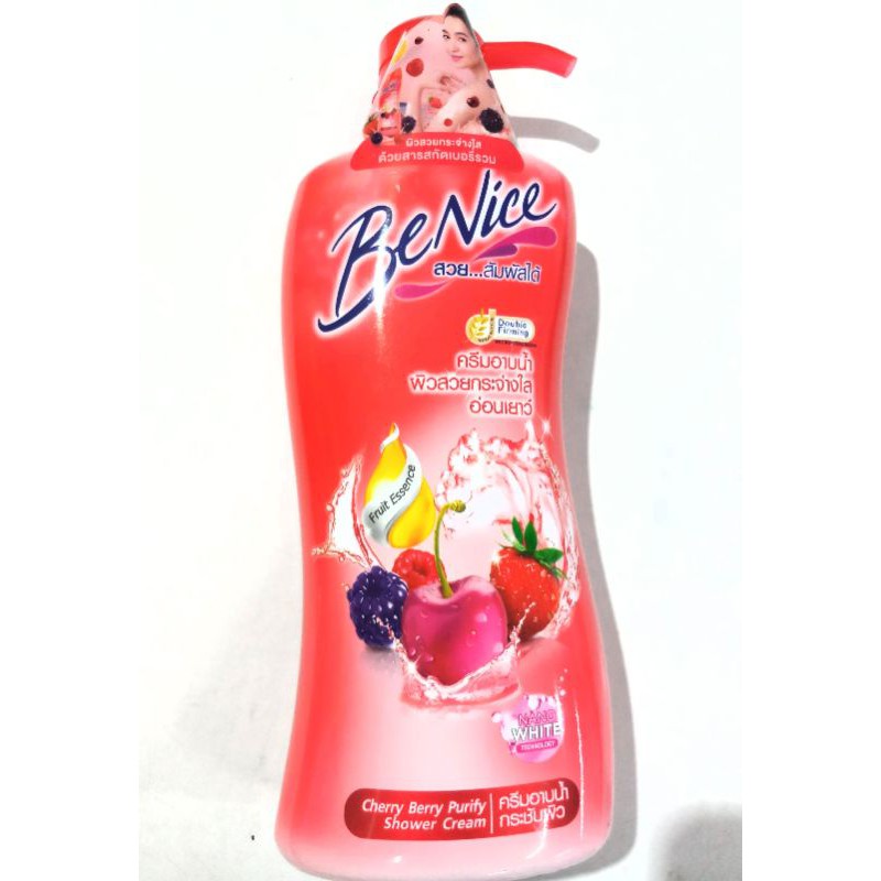 Benice ครีมอาบน้ำสูตรcherry berry