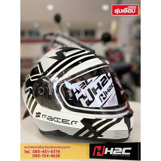 หมวกกันน็อกเต็มใบ RACER สีขาว สีดำ Size L รหัส APSTDHKFF3LZC สีขาว /APSTDHMFF3LZD สีดำ/APSTDHKFF3MZA สีแดง