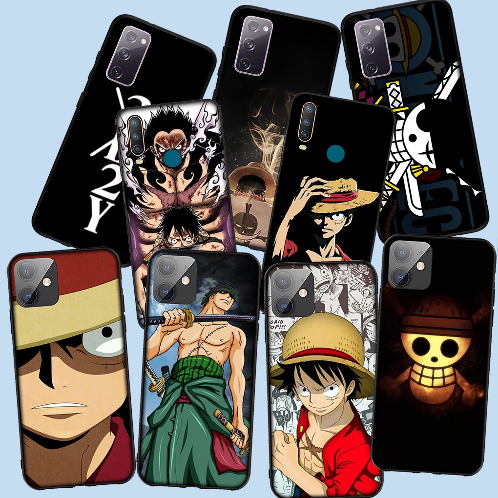 Realme C3 C2 6 Pro C35 6Pro Real me C Soft Casing KB76 One Piece การ์ตูน Luffy Cover เคสโทรศัพท์