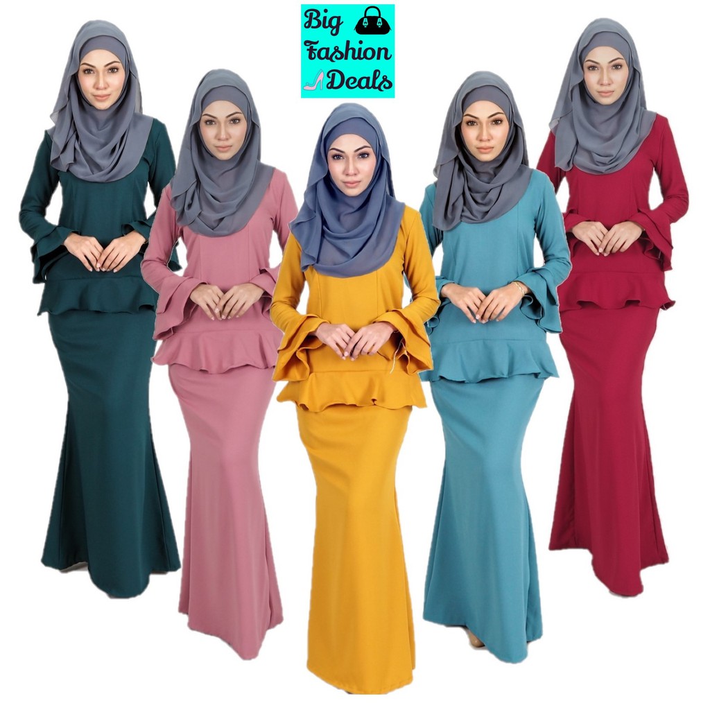 Muslimah Baju Kurung Baju Raya 2025 / Kurung Muslimah Baju Kurung Plus Size