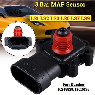 3 Bar Air Intake Pressure MAP Sensor for Chevrolet Sierado Suburban Cadillac/GMC LS1 LS3 LS6 LS7 LS9 LQ4 LY6 12615136