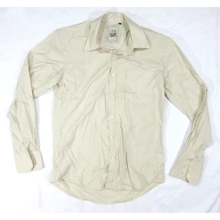 เสื้อเชิท Politex สีน้ำตาลอ่อน (มือ2)