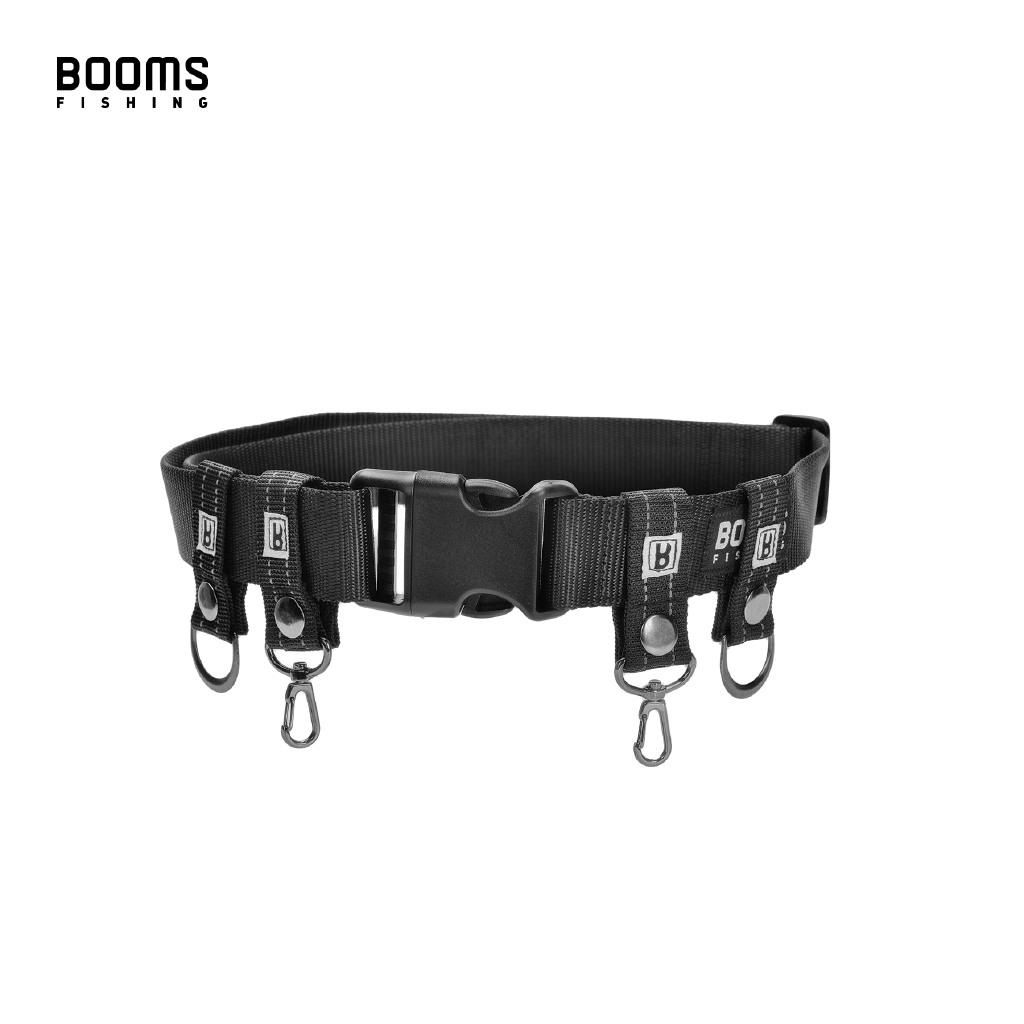 Booms FISHING FB2 เข็มขัดผ้าไนล่อน อเนกประสงค์ น้ําหนักเบา ปรับได้
