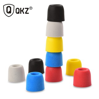 QKZ T400 จุกหูฟัง ฟองน้ำ หลากหลายสี สำหรับหูฟัง 1 ชิ้น