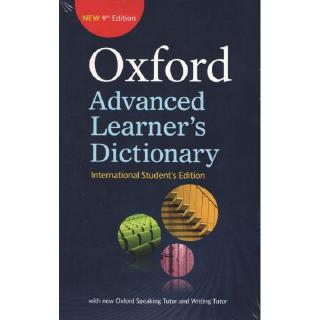 DKTODAY หนังสือ OXFORD ADVANCED LEARNERS DICT INTER STUDENTS ED.(9ED)