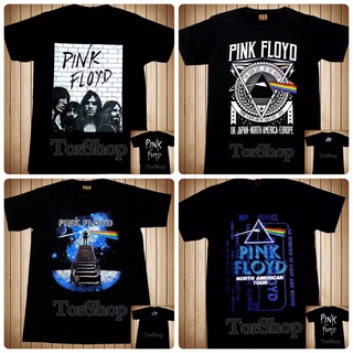 เสื้อวง PINKFLOYD ไม่มีตะเข็บข้างลำตัว