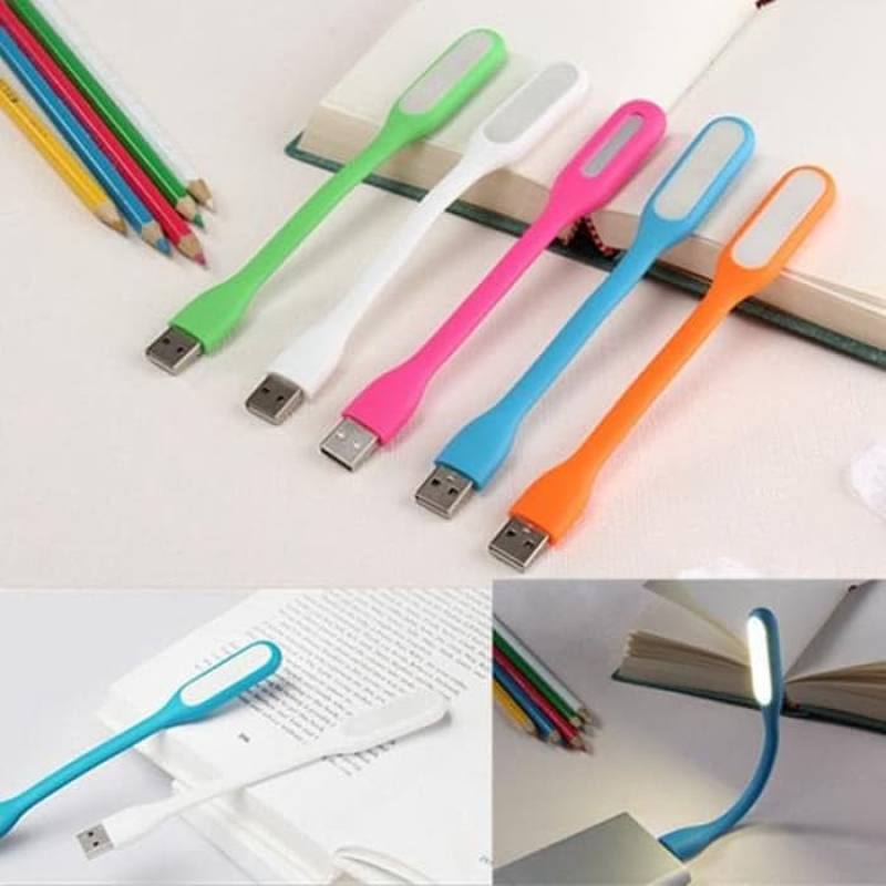 [ใส่ GOOD409 ลด 15%] Random Color Mini USB LED Light Lamp Powerbank/PC/Notebook Perfect/Mobile phone/for Night Working