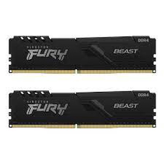 KF426C16BBK2/16  16GB 2666MHz DDR4 CL16 DIMM (Kit of 2) FURY Beast Black