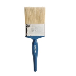 3 นิ้ว แปรงทาสี ด้ามไม้  SEN-533-0270K Wooden Handled DIY Decorators Paint Brushes