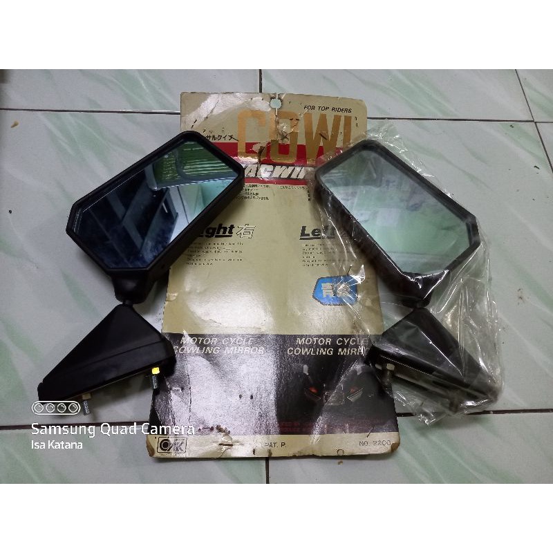 Suzuki RGF250 RG250 กระจกมองข้าง Japan Universal