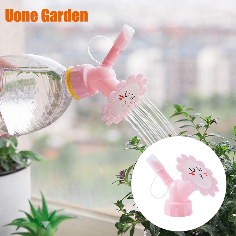 UoneGarden T008 หัวรดน้ำ หัวต่อขวดพลาสติก หัวรดน้ำขวดน้ำอัดลมเอนกประสงค์สุดน่ารัก  สำหรับรดน้ำต้นไม้
