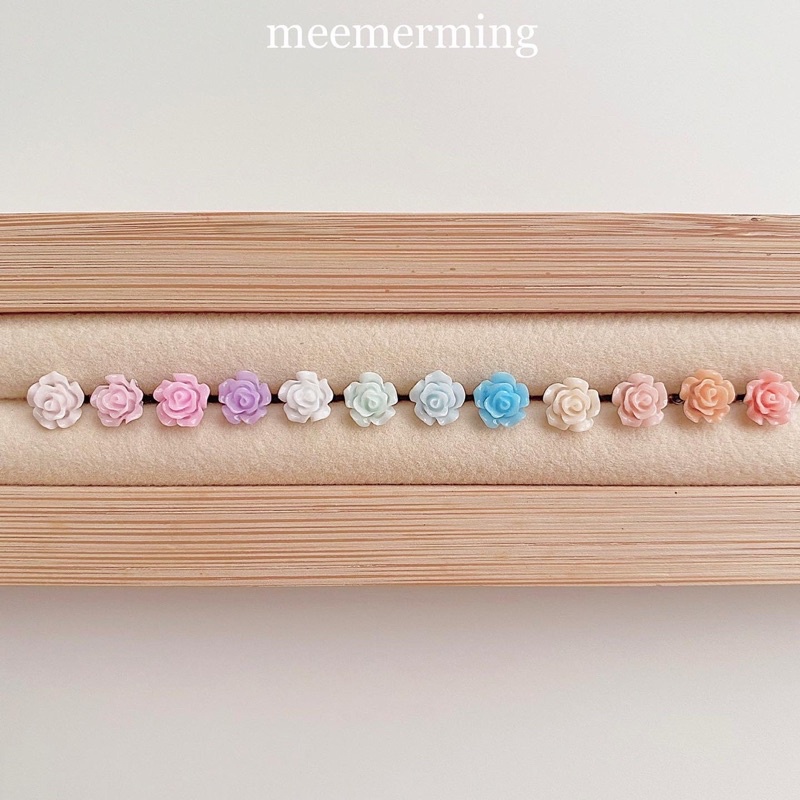 Rose [Piercing] จิวรูปกุหลาบสีพาสเทล