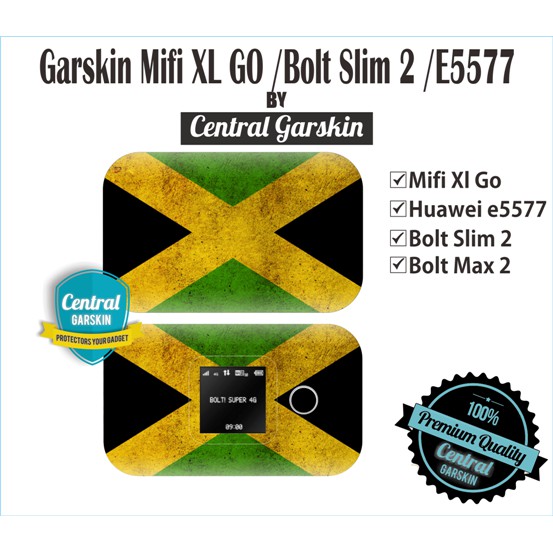 Garskin Huawei E5577 Garskin Mifi XL GO Garskin Bolt Slim 2 - ธง