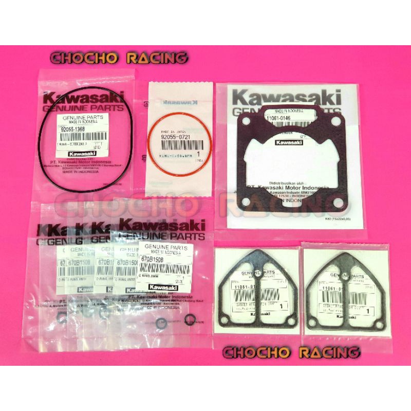 PERPAK PAKING GASKET TOPSET BLOCK BORING TOP 1855 SUPER KIPS NINJA 150 R SS RR OLD NEW