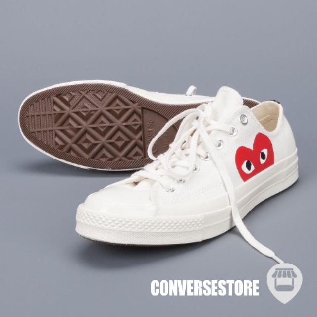 COMME des GARCONS PLAY x Converse Chuck Taylor All Star 70's