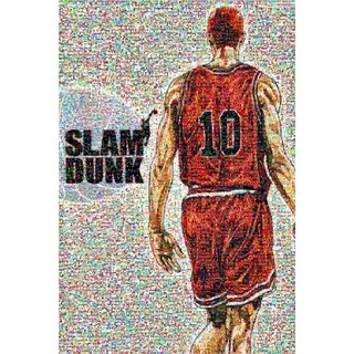 YYL Jigsaw Puzzles Premium , Sakuragi Hanamichi Slam Dunk Cartoon Picture Puzzle 500 Piece Background Picture , Jigsaw Puzzles For Kids Adults Jigsaw Puzzle 150PC / 108PCS / 300PCS