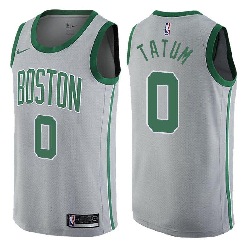 jayson tatum grey jersey