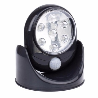 LED Motion Sensor ไฟเซ็นเซอร์ 7 LED ตรวจจับการเคลื่อนไหวปรับระดับ 360°