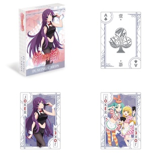 [แท้💯/Pre-Order✈️] Monogatari Playing Cards