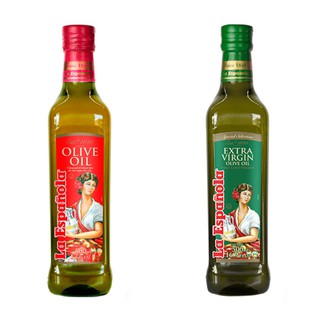 (มี 2 สูตร) La Espanola Olive Oil เอสปาโนลา น้ำมันมะกอก 500 มล. (มี 2 สูตร: Classic / Extra Virgin Oil)