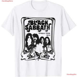 เสื้อยืดผ้าฝ้ายCOTTON 【🔥🔥】มอเตอร์เฮด วงดนตรี หิน ดนตรี เด็กผู้ชาย เสื้อยืด วัตถุระเบิดขนาดใหญ่ Black Sabbath Official