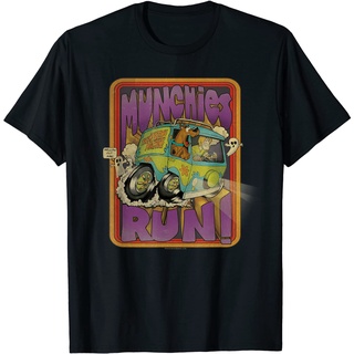 เสื้อยืดวินเทจเสื้อยืด พิมพ์ลาย Scooby-doo Munchies Run สําหรับผู้ใหญ่S-4XL