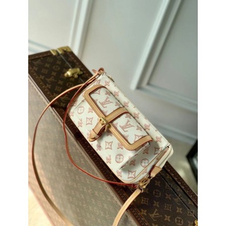 LV new Monogram coated canvas bag 2022