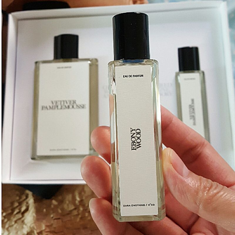 *ลองเลย กลิ่นหรูกระจายดีสุด*น้ำหอมซาร่า ZARA X JO MALONE EBONY WOOD 15 ML no box แบ่ง จาก set หอมติด