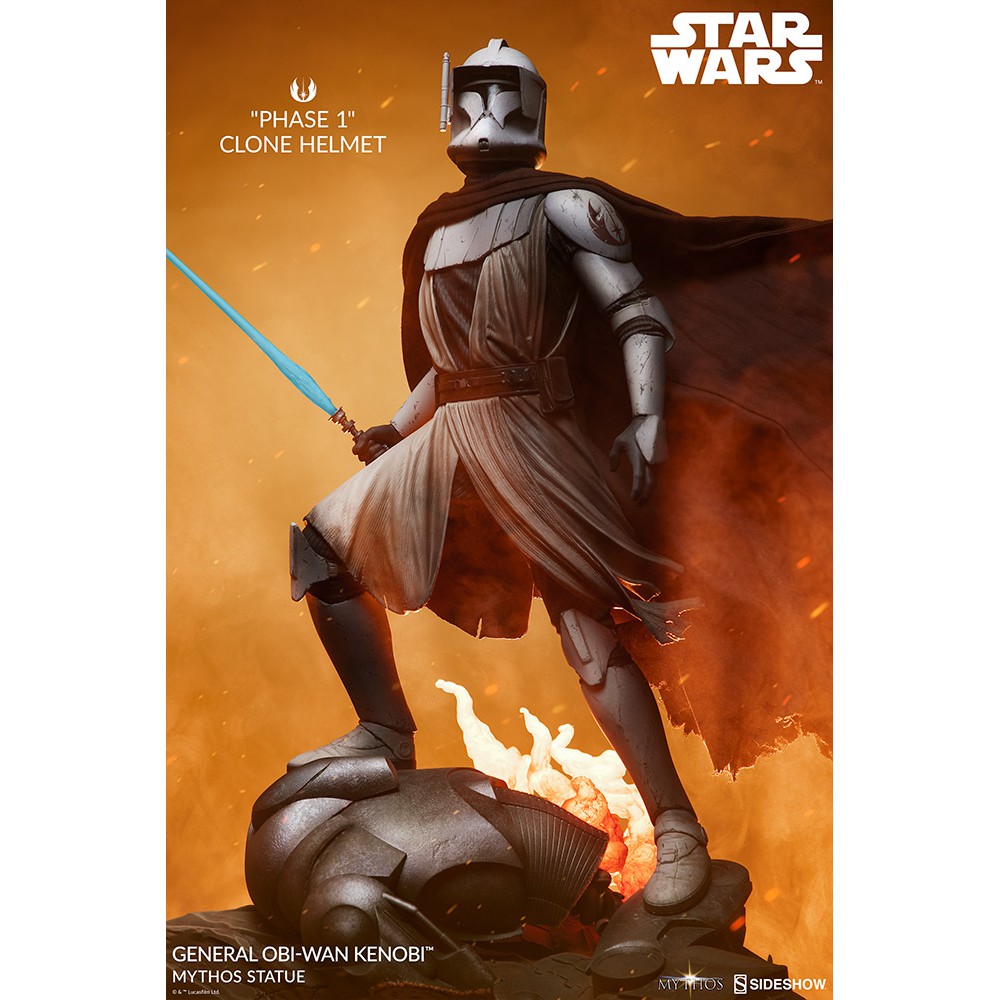 obi wan mythos statue