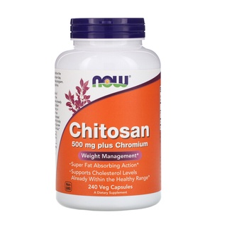 Now Foods Chitosan 500 mg 240 Veg Cap