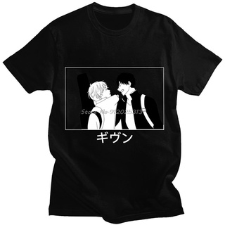 [S-5XL] เสื้อยืดแขนสั้น คอกลม ผ้าฝ้าย 100% พิมพ์ลายอนิเมะ Yaoi Bl Given Music สไตล์ฮิปฮอป ขนาดใหญ่ ของขวัญ สําหรับผู้ชาย