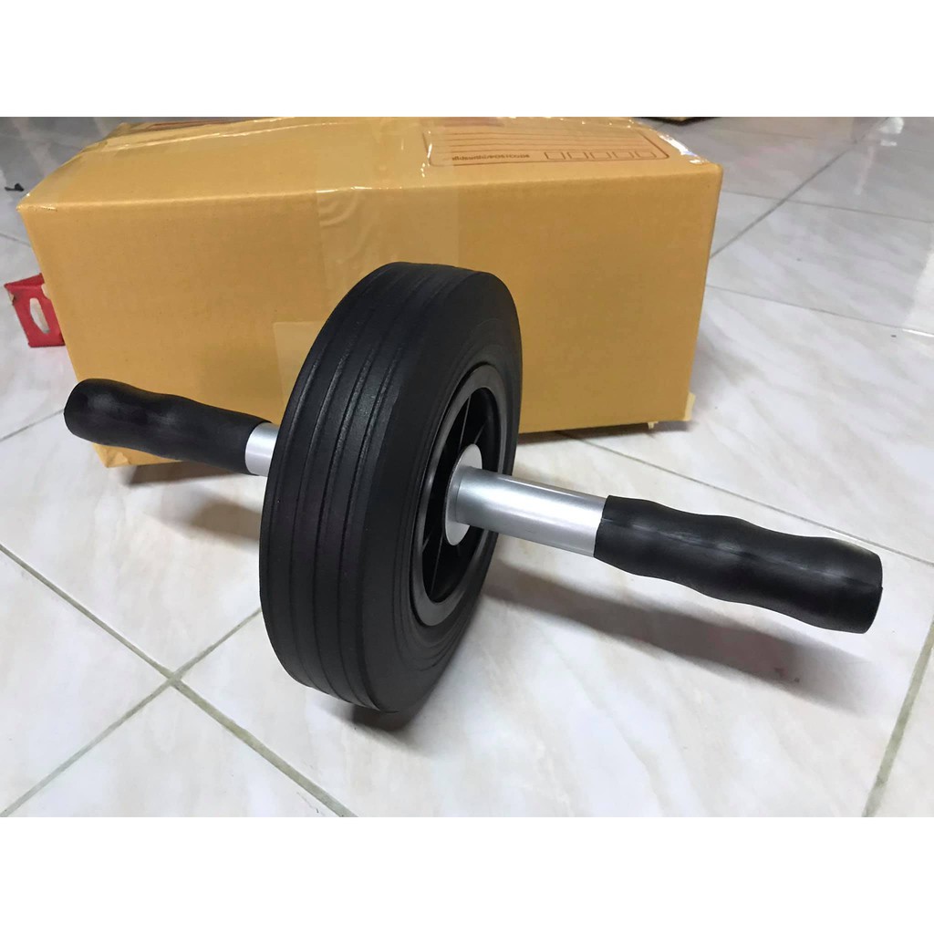 ลูกกลิ้งบริหารหน้าท้อง Roller slide แบบล้อเดี่ยว 8”