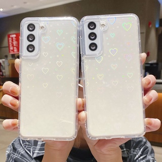 เคสโทรศัพท์มือถือ ซิลิโคนนุ่ม ใส ลายหัวใจ สําหรับ Xiaomi Redmi Note 11 Pro Plus 10 9 8 7 8T 7S 9S 10S 11S 9A 9C NFC 9T Poco F3 X3 GT M3 M4 C3 M2 Mi 11 Lite 5G NE Mi12X