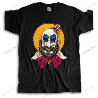 [S-5XL] เสื้อยืดแขนสั้น ผ้าฝ้าย พิมพ์ลาย Captain Spaulding Rob Zombie สําหรับผู้ชาย 1000 Corpses