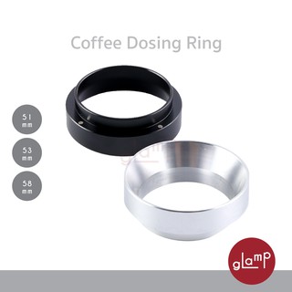 โดสซิ่งริง แบบมีแม่เหล็ก แหวนครอบ กรอกผงกาแฟ ด้ามชงกาแฟ Magnetic Dosing Ring 51, 53, 58 mm โดสกาแฟ แหวนโดส