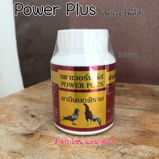 Power Plus เพาเวอร์พลัส (บินนกพิราบ) 100เม็ด