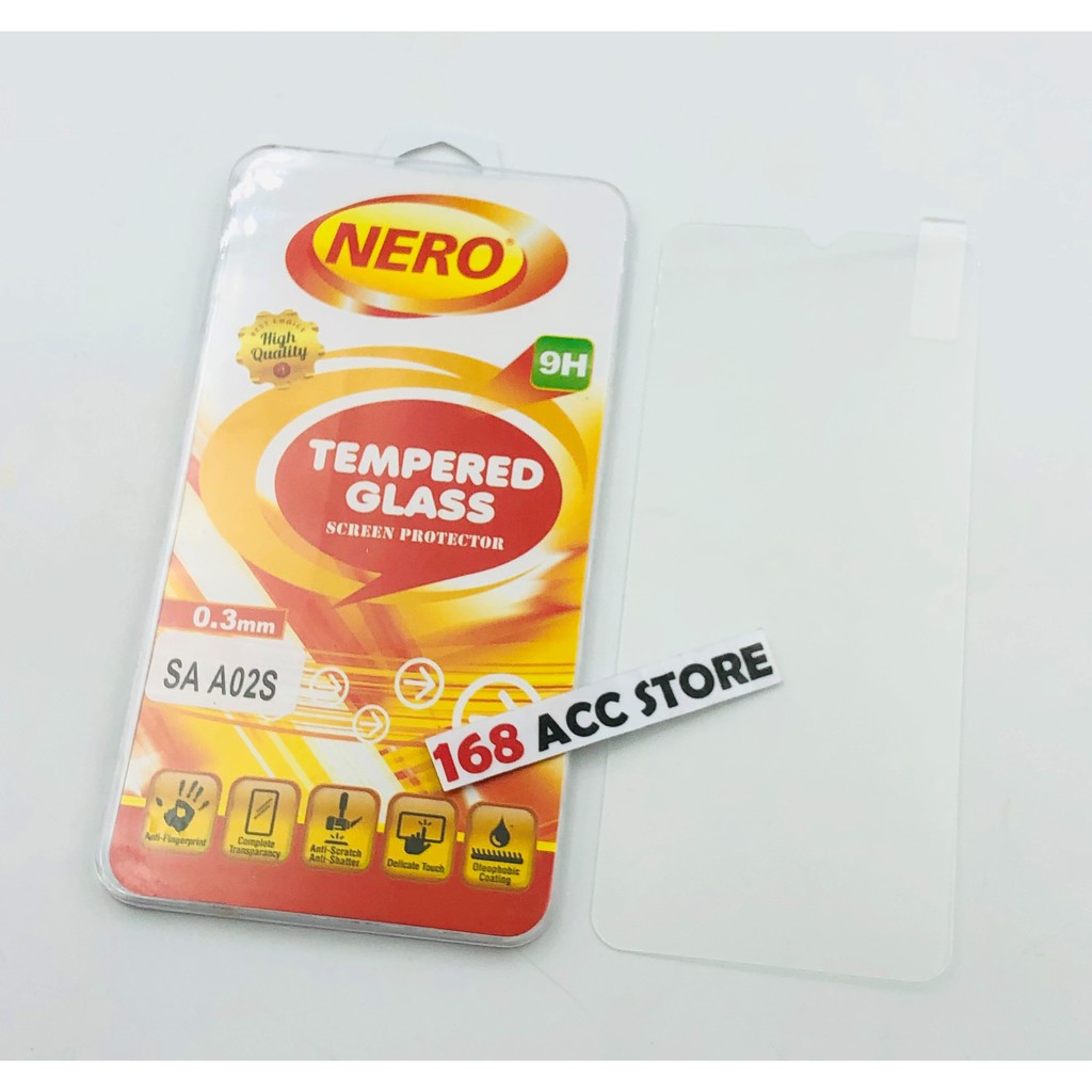 ฟิล์มกระจกนิรภัย SAMSUNG A02S / การ์ดหน้าจอ SAMSUNG A02S NER