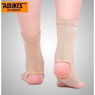 AQLIKES FABRIC ANKLE SUPPORT ผ้าสวมข้อเท้าลดปวดระหว่างข้อเท้า เนื้อผ้ายืดใส่สบาย ระบายอากาศ ใช้คู่กับครีมน้ำมันแก้ปวดได้