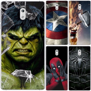 เคสโทรศัพท์ซิลิโคนพิมพ์ลาย Marvel Super Hero สําหรับ Nokia3 Ta - 1032 Ta - 1020 Ta 1032 1020 1038