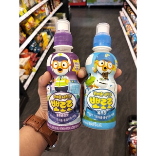 Paldo Pororo Milk Drink 뽀로로밀크맛 เครื่องดื่มผลไม้ Pororo Drink