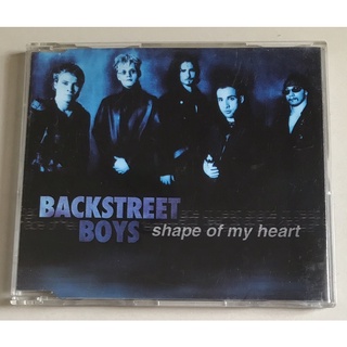 ซีดีซิงเกิ้ล ลิขสิทธิ์ มือ 2 สภาพดี...ราคา 250 บาท “Backstreet Boys” ซิงเกิ้ล "Shape of My Heart"Made in Australia