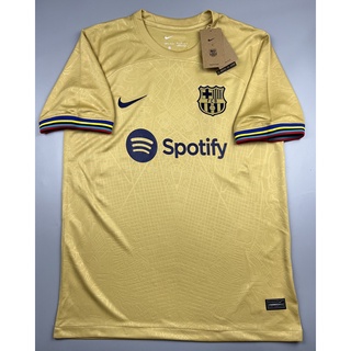 เสื้อบอล แฟนบอล บาร์เซโลน่า เยือน 2022-23 Barcelona Away 2022