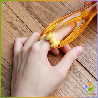 Smileshop เครื่องนวดนิ้ว ข้อต่อมือ แบบลูกกลิ้ง ที่หนีบนวดมือ แบบพกพา Rolling finger massager