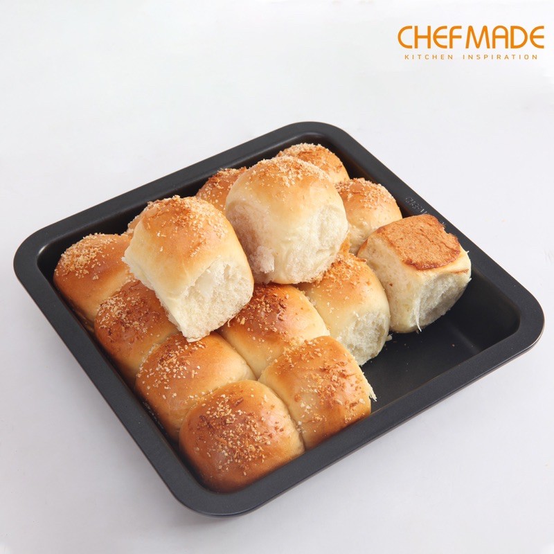 ถาดอบบราวนี่ ขนมปัง คุกกี้ ขนาด 8x8” ผิวเคลือบ non-stick WK9709M