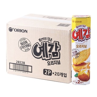 ขายส่ง ยกลัง โอริออน เยกัม ออริจินัล มันฝรั่ง เกาหลี Orion Yegam Original Potato Chip Snack [64g*20ea]