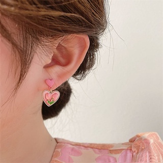 Flower Niche Design Tulip Earrings Early Spring Retro Love Earrings Exquisite Temperament High-end Earrings Female