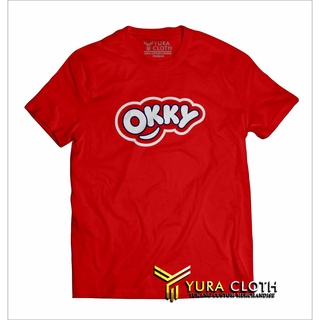 เสื้อยืด พิมพ์ลายโลโก้ Okky JELLY DRING VIRAL LOGO Distro สําหรับผู้ชาย