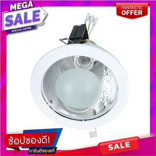 ดาวน์ไลท์ CARINI B0540-WHITE 4 นิ้ว สีขาว กลม โคมไฟดาวน์ไลท์ DOWNLIGHT CARINI B0540-WHITE 4" WHITE ROUND