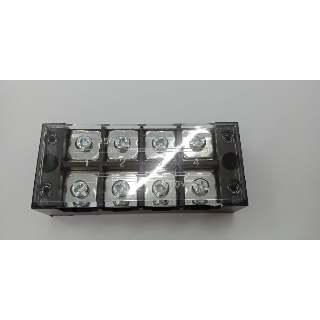 Tb-4504 Terminal Block Terminal Block Terminal กล่องขั้วต่อ 45A 4 ตําแหน่ง