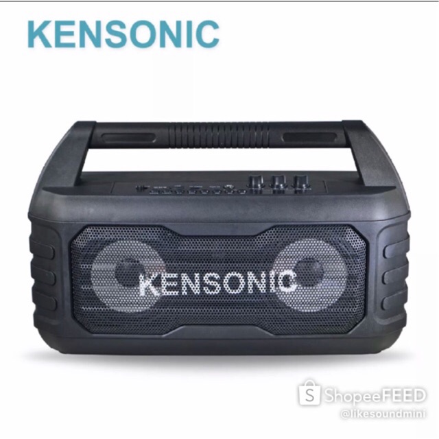 ลำโพงKENSONIC 321 มีบลูทูธ BOOMBOX แถมไมค์สาย